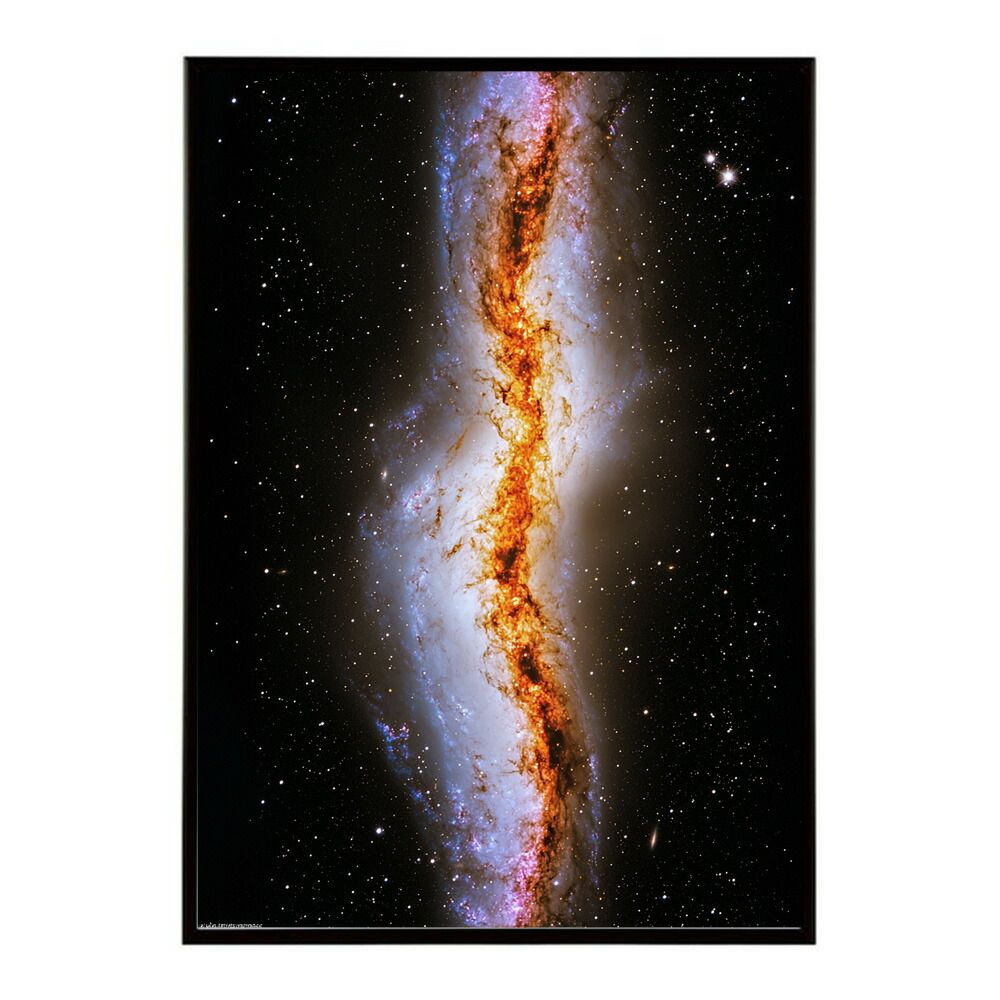 A2サイズ（約42x59cm）】【lm-poster-382】【フレーム付き】宇宙