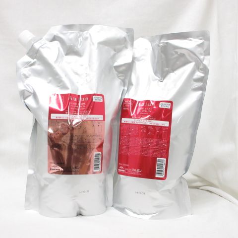 ミルボン オージュア FM フィルメロウ ヘアトリートメントv 1800 g シャンプーv mL 詰替用 セット 1205-y 1