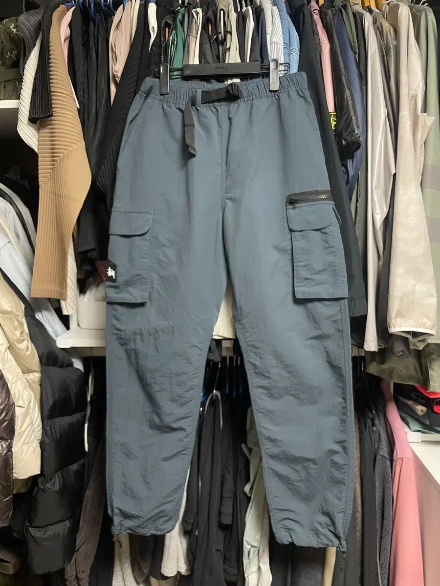 STUSSY シャーリング カーゴ パンツ