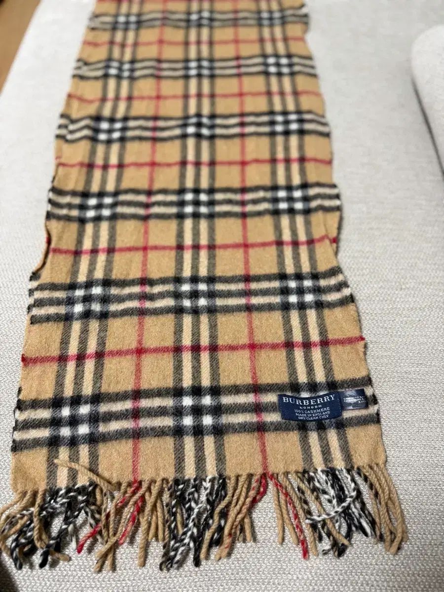 バーバリー 工場 カシミア マフラー Classic CHECK BURBERRY