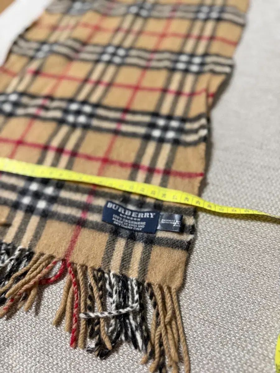 バーバリー 工場 カシミア マフラー Classic CHECK BURBERRY