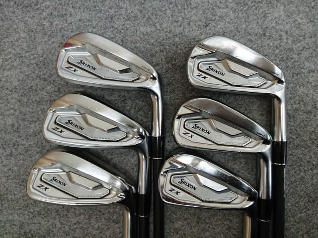中古】 特注 スリクソン SRIXON ZX5 MKⅡ MK2 #5-PW 6本 アイアン