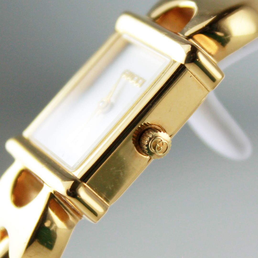 SA195 GUCCI グッチ 1800L レディース 腕時計 GP ゴールド 付け替え