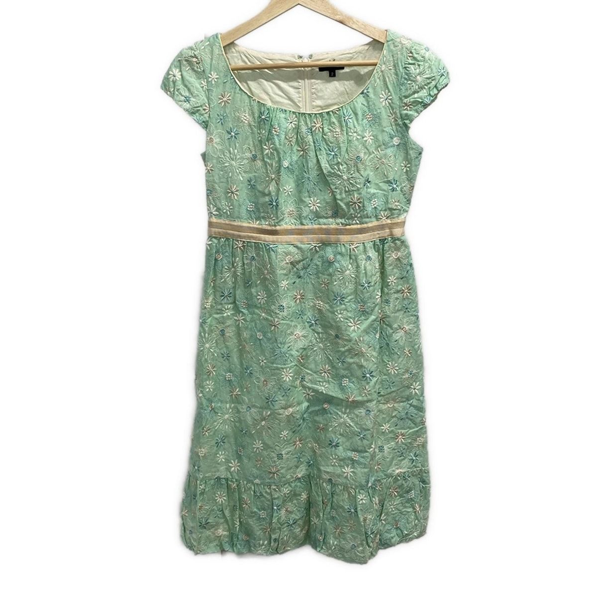 TOCCA(トッカ) ワンピース サイズ2 S レディース美品 - ライトグリーン