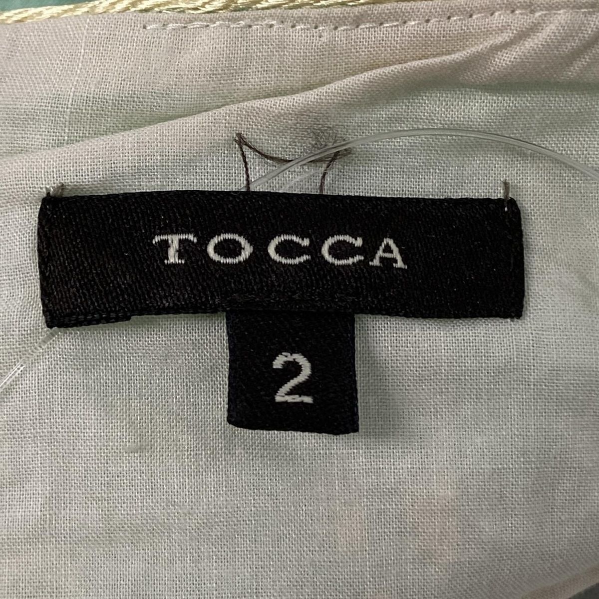 TOCCA(トッカ) ワンピース サイズ2 S レディース美品 - ライトグリーン