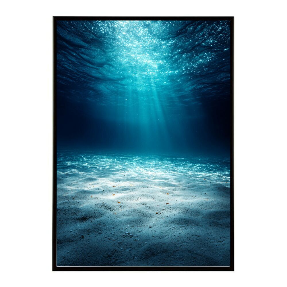 Ｂ１サイズ◆送料無料◆デカデカ海なインテリアポスター 青の貝殻ポスター 海のアートインテリア | Poster Store JP