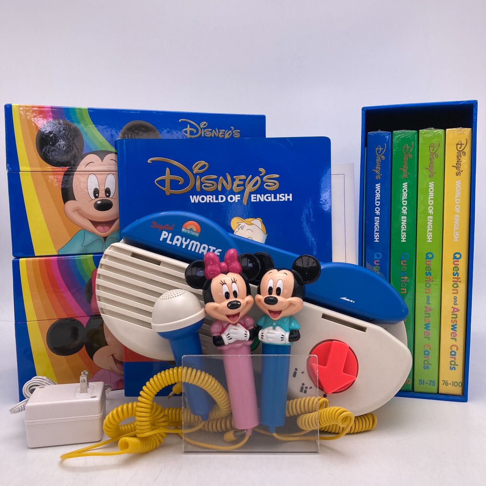 トークアロング・Ｑ＆Ａカード　ディズニー英語システム　DWE　706322 トークアロング・Q＆Aカード ディズニー英語システム DWE 1201922