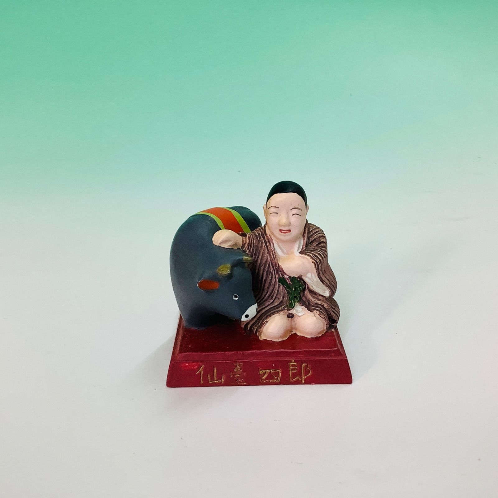 日本の伝説置物セット仙台四郎