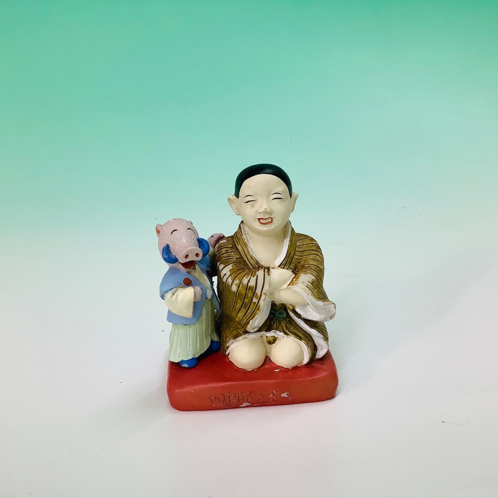 日本の伝説置物セット仙台四郎 十二支セット