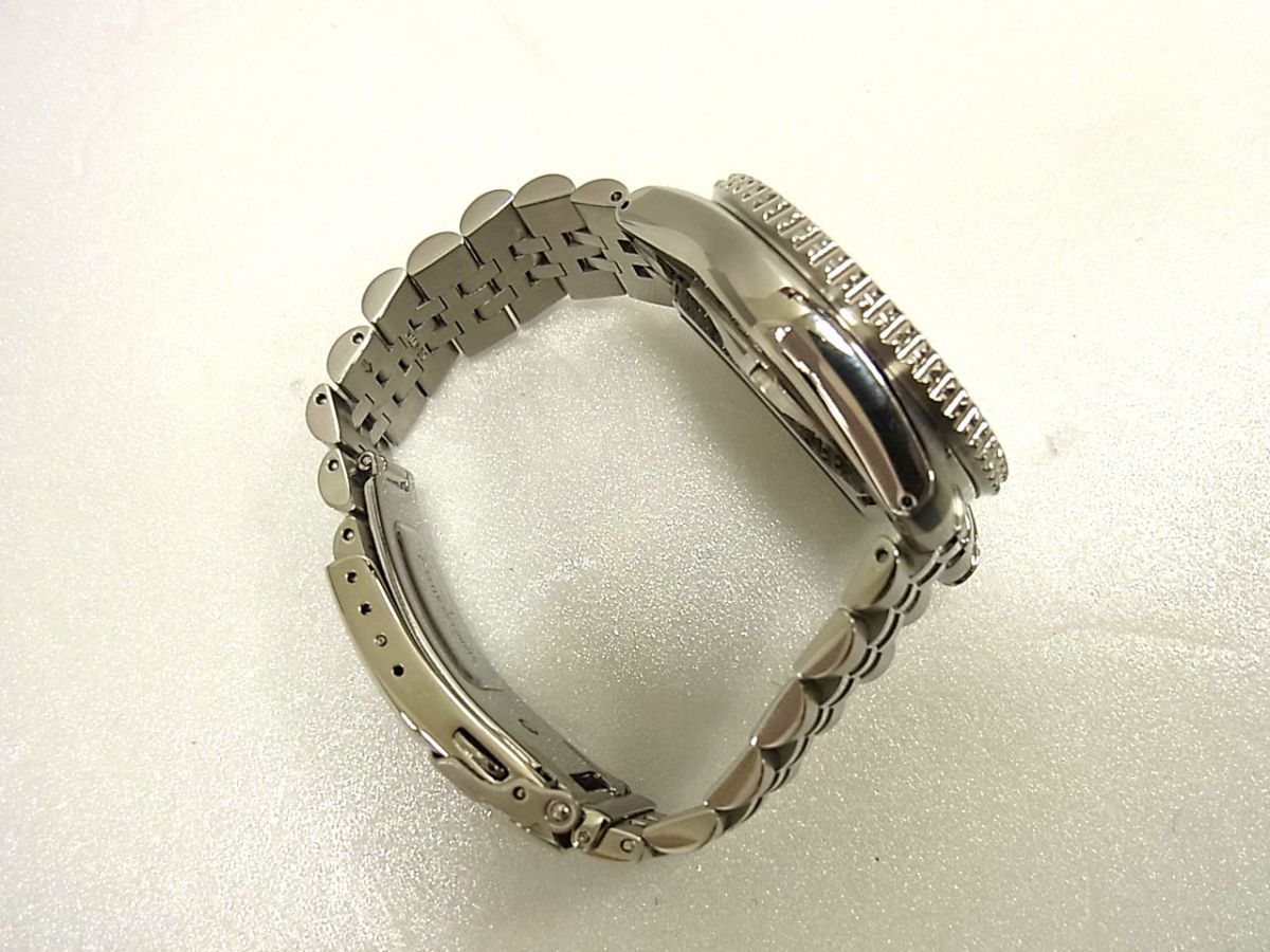 SEIKO セイコー 5スポーツ SKX スポーツ スタイル メカニカル 自動巻き メンズ 腕時計 SBSC 003 GMT シースルーバック