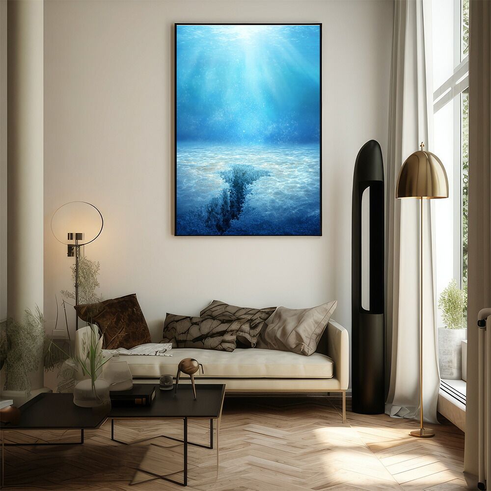 【非売品】みずいろ B2 サイズ ポスター B2サイズ（約51x73cm）】【lm-poster-3855】【フレーム付き】ポスター