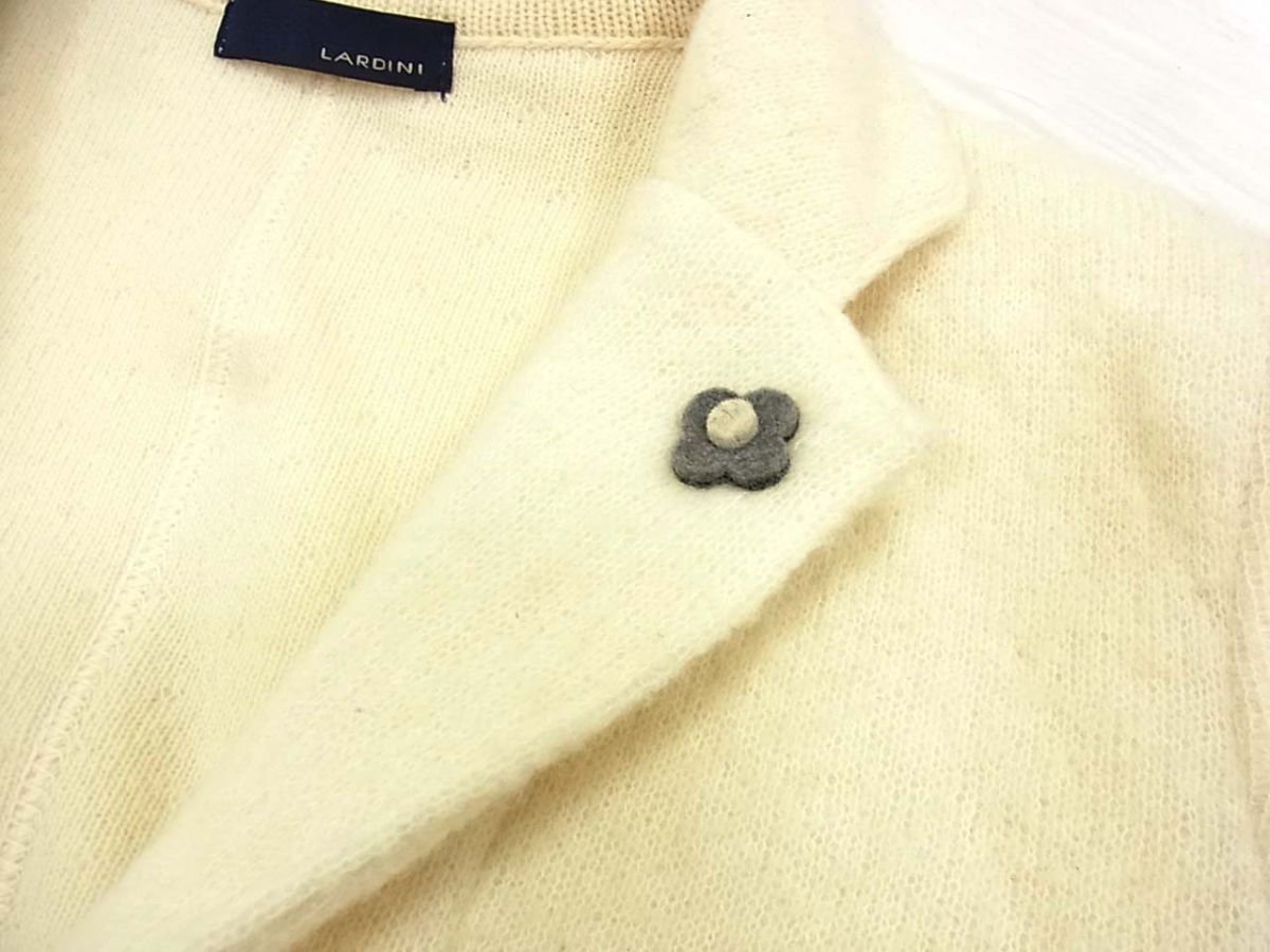 ◇LARDINI ラルディーニ アンコンブークレニット ジャケット