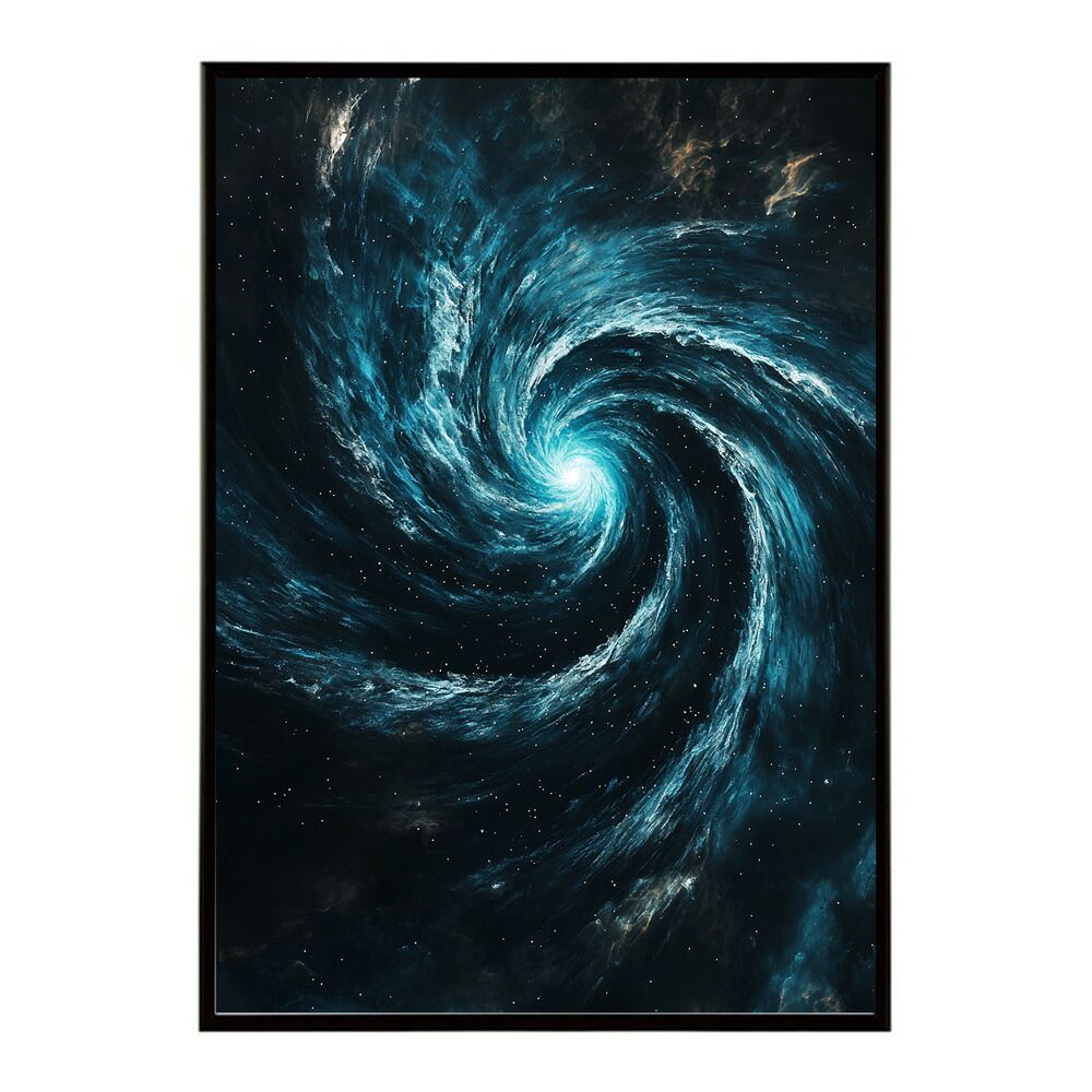 B2サイズ（約51x73cm）】【lm-poster-386】【フレーム付き】宇宙