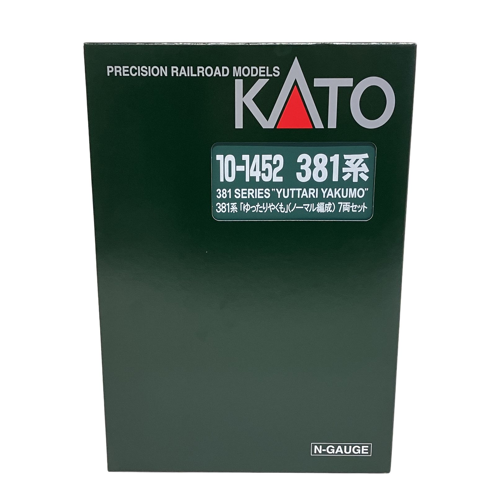 KATO 10 1452 381系 ゆったりやくも ノーマル編成 7両セット 鉄道模型 Nゲージ 良好