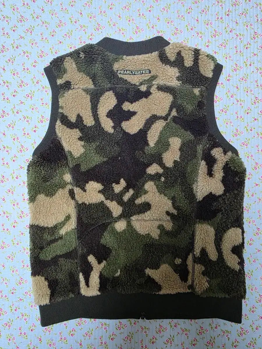 パーリーゲイツ カモフラージュ フリース ベスト