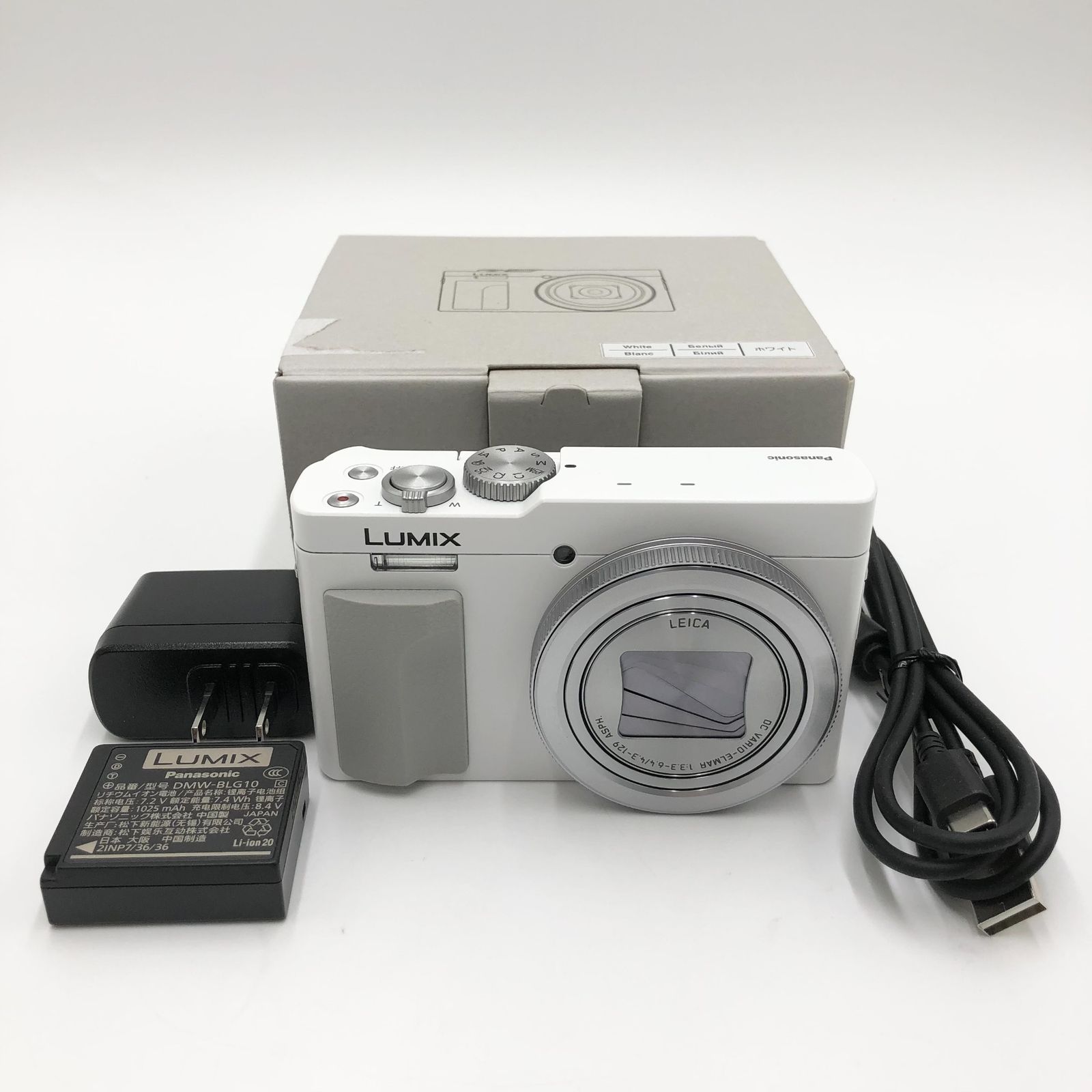 パナソニック Panasonic コンパクト デジタル カメラ 高倍率ズーム 光学30倍 LUMIX DC-TZ 99-W