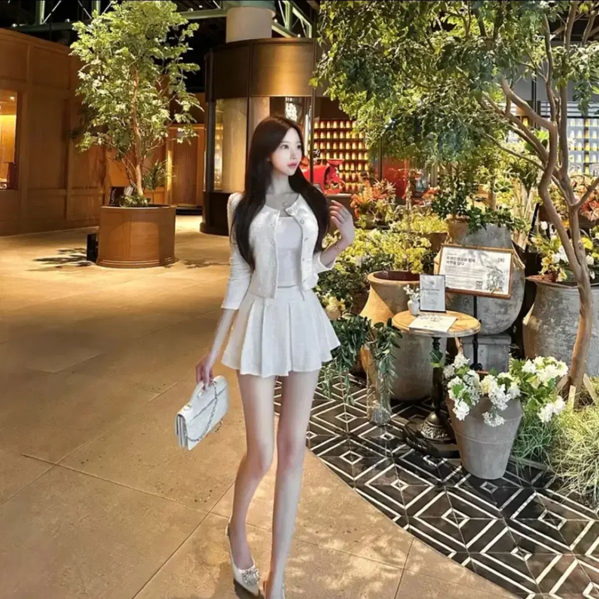 イヴ TWEE ツイード セットアップ