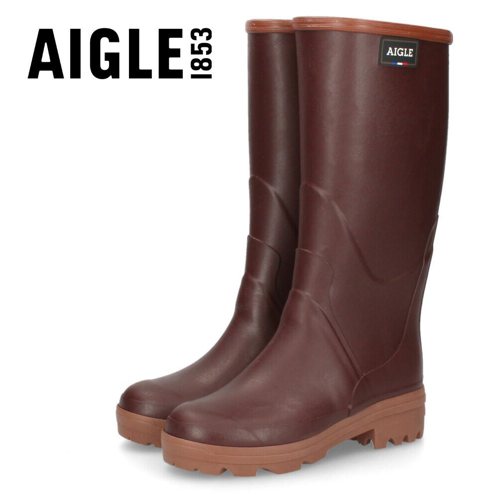 AIGLE エーグルレディース レインブーツ ロングブーツ フランス