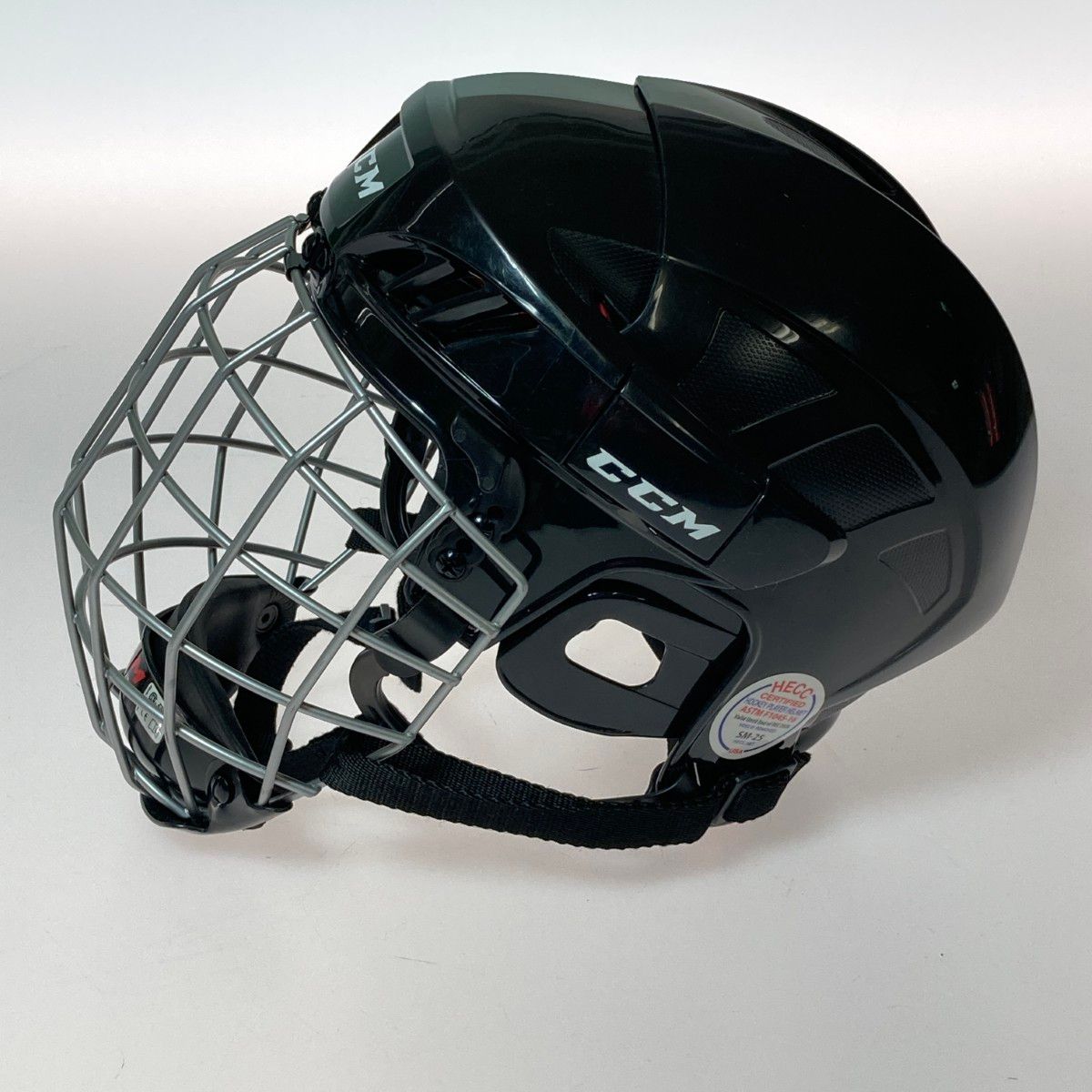 CCM シーシーエム 50 アイスホッケー ヘルメット フェイスガード付 サイズM 外