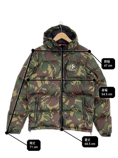 RLX ｱｰﾙｴﾙｴｯｸｽ RALPH LAUREN ﾗﾙﾌﾛｰﾚﾝ DOWN ﾀﾞｳﾝ ｼﾞｬｹｯﾄ ﾌｰﾃﾞｨｰ ﾊﾟｰｶｰ