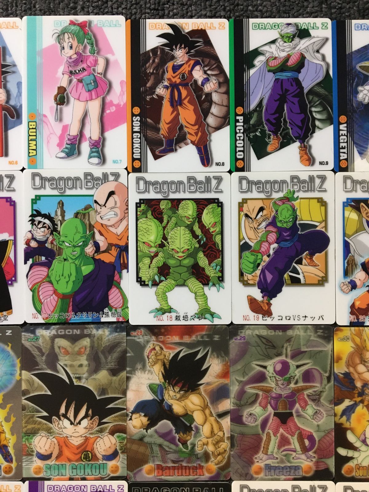 ドラゴンボールグミカード】初版 裏赤 第一弾～第四弾 コンプリート