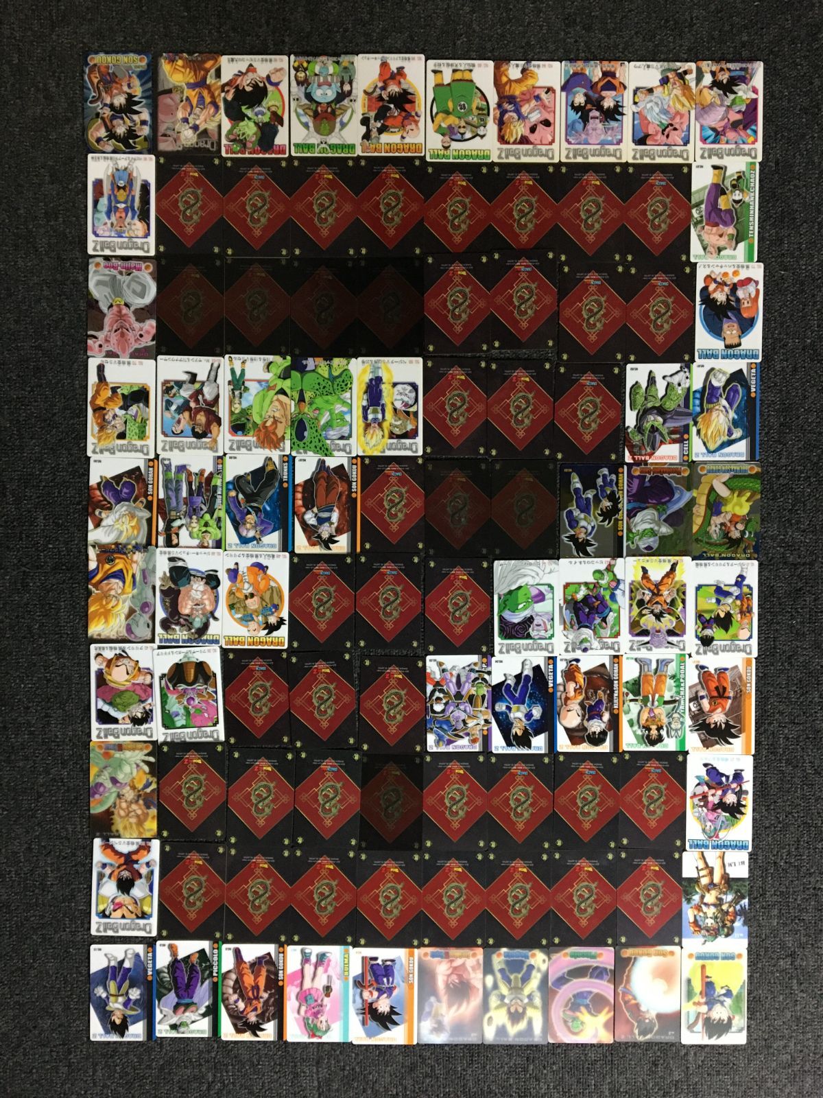 ドラゴンボールグミカード】初版 裏赤 第一弾～第四弾 コンプリート