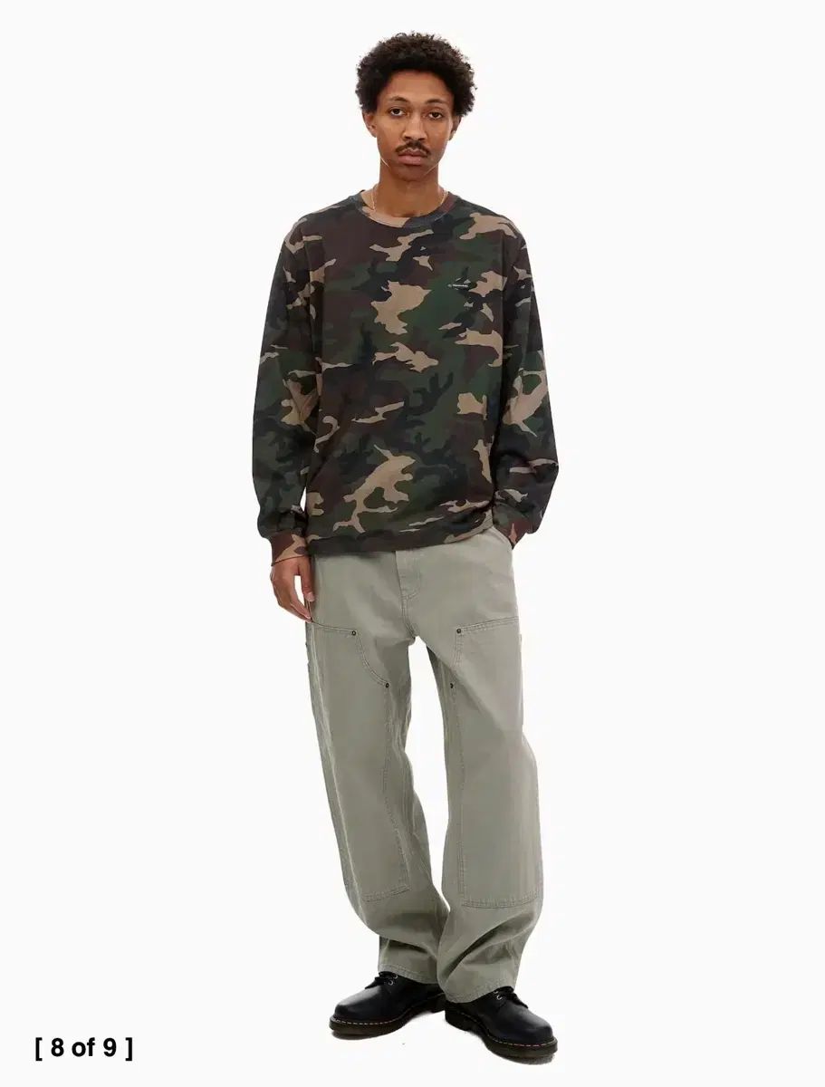 ディスイズネバーザット ウォッシュド カーペンター パンツ ストーン L サイズ