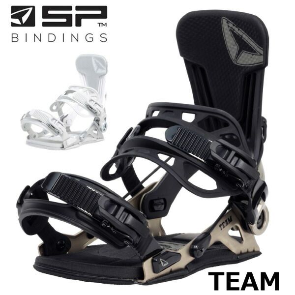 25 26 SP BINDING エスピーバインディング TEAM チーム メンズ レディース ビンディング バインディング リアエントリー スノーボード 2026