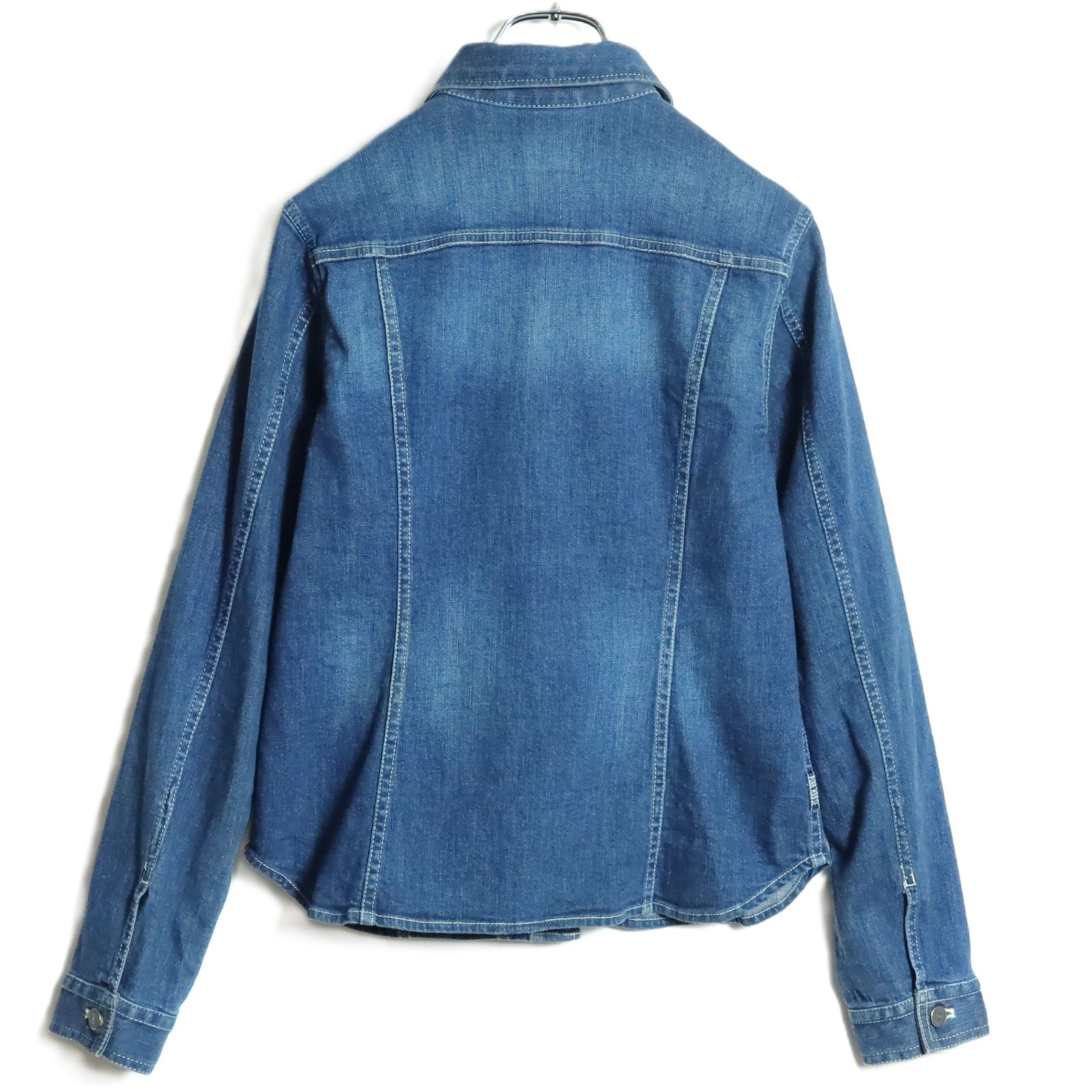 美品】ピンクハウス☆ピーターラビット刺繍♪デニムジャケット 大きい