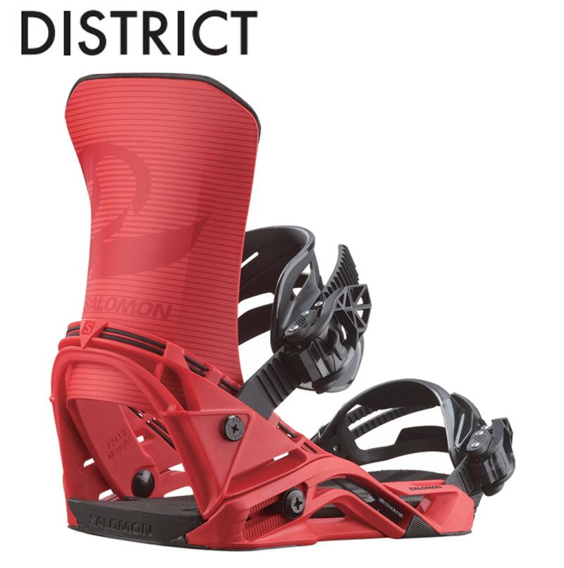 25-26 SALOMON サロモン ディストリクト メンズ レディース ビンディング バインディング スノーボード 2026