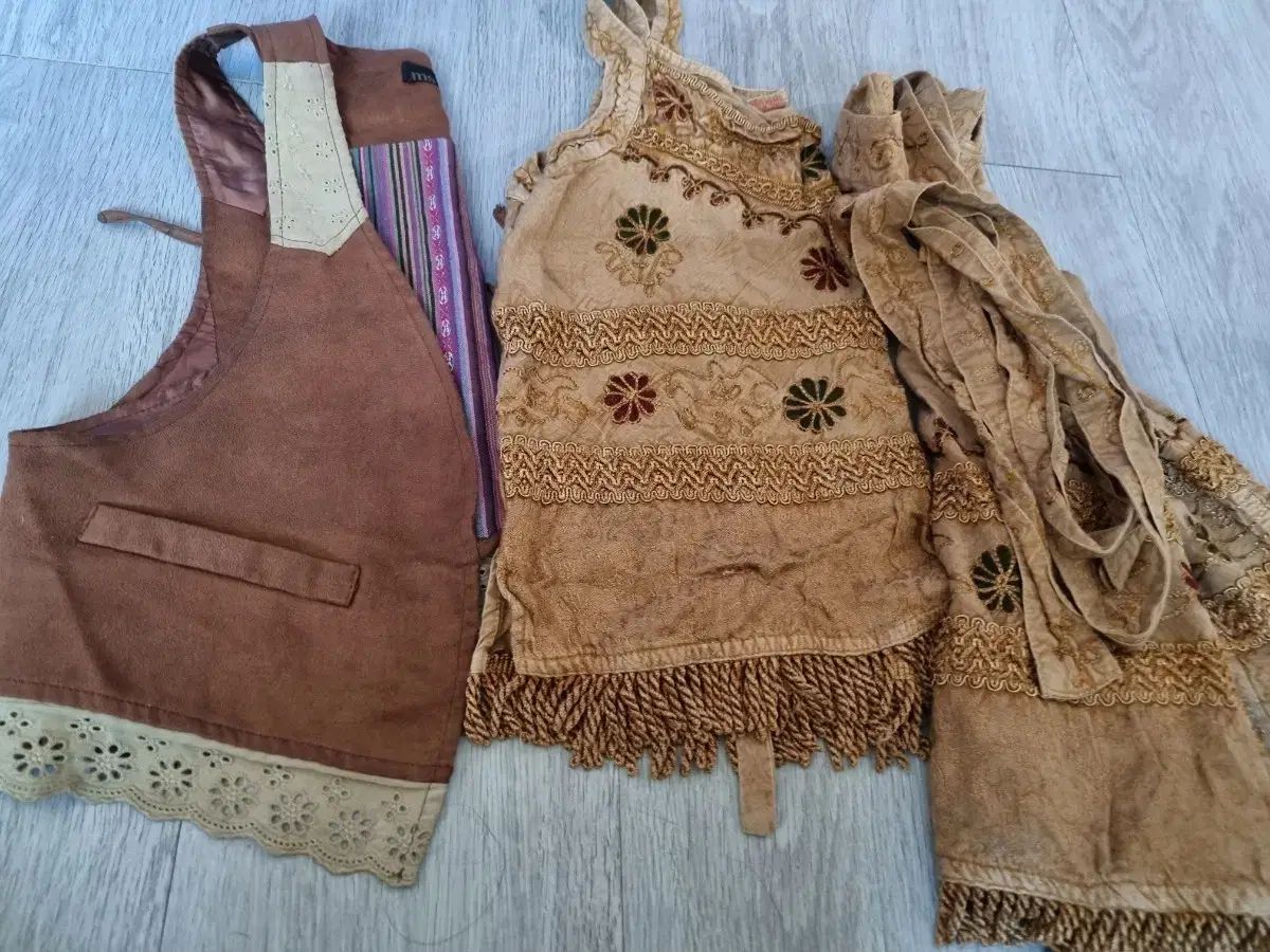 ヴィンテージ ブラウン ウェスタン スタイル Tシャツ セット