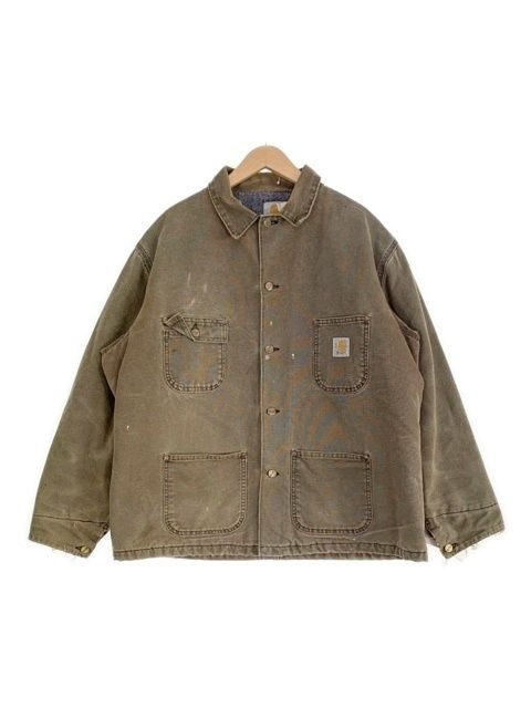 アメリカ製 USA製 カーハート ミシガン チョアコート カバーオール ブラウン CARHARTT ｶｰﾊｰﾄ MICHIGAN CHORE COAT ﾐｼｶﾞﾝ ﾁｮｱ ｺｰﾄ ｶﾊﾞｰｵｰﾙ ｼﾞｬｹｯﾄ