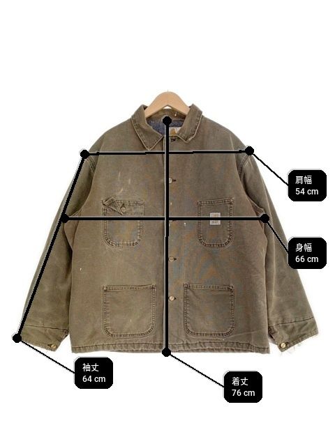 ジャケット・アウター Carhartt Michigan Chore Coat XL CARHARTT ｶｰﾊｰﾄ MICHIGAN CHORE COAT ﾐｼｶﾞﾝ ﾁｮｱ ｺｰﾄ ｶﾊﾞｰｵｰﾙ ｼﾞｬｹｯﾄ