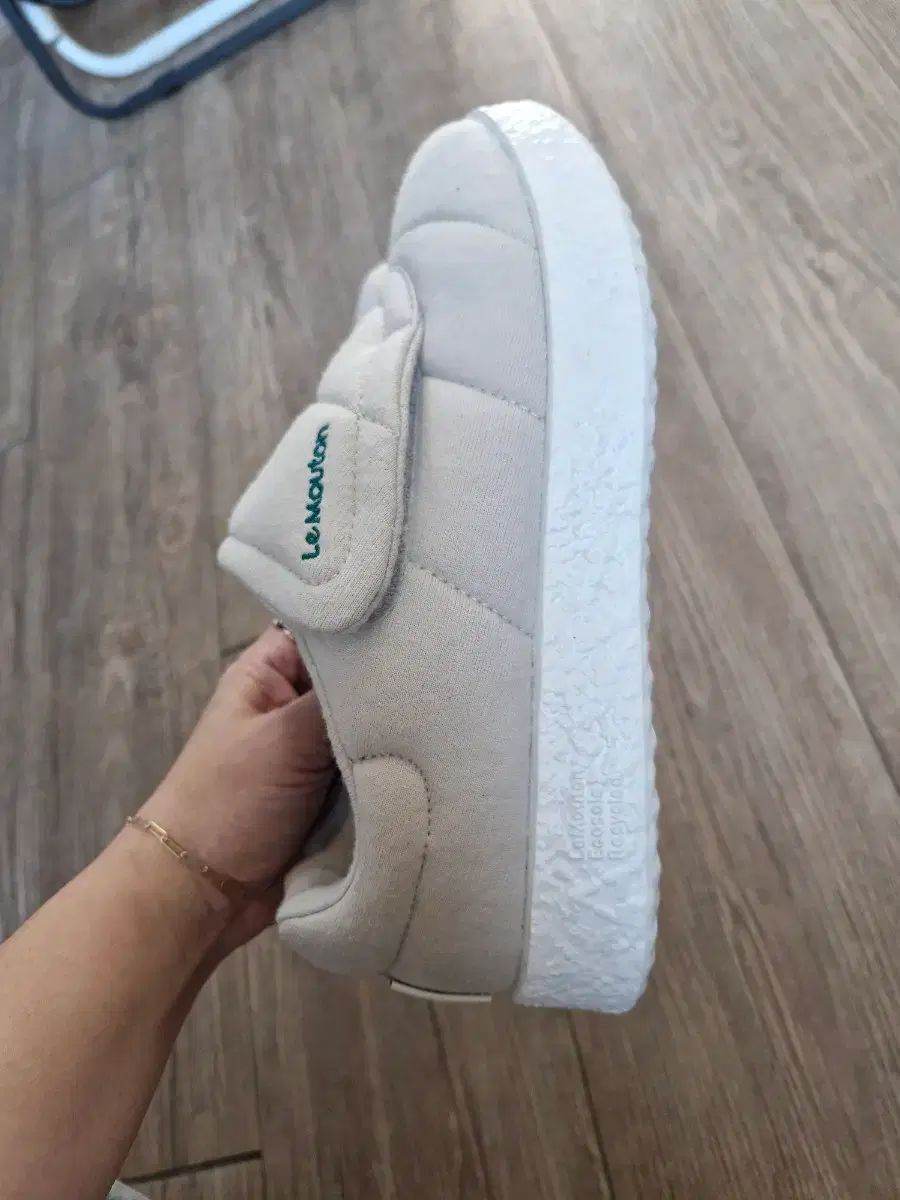  リームトン丸のままコージー2 アイボリー ダウン スニーカー240 フラットシューズ バレエシューズ パンプス