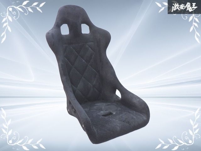 社外 汎用 フルバケットシート フルバケ シート 座席 黒ブラック サイド止め レース サーキット ドリフト