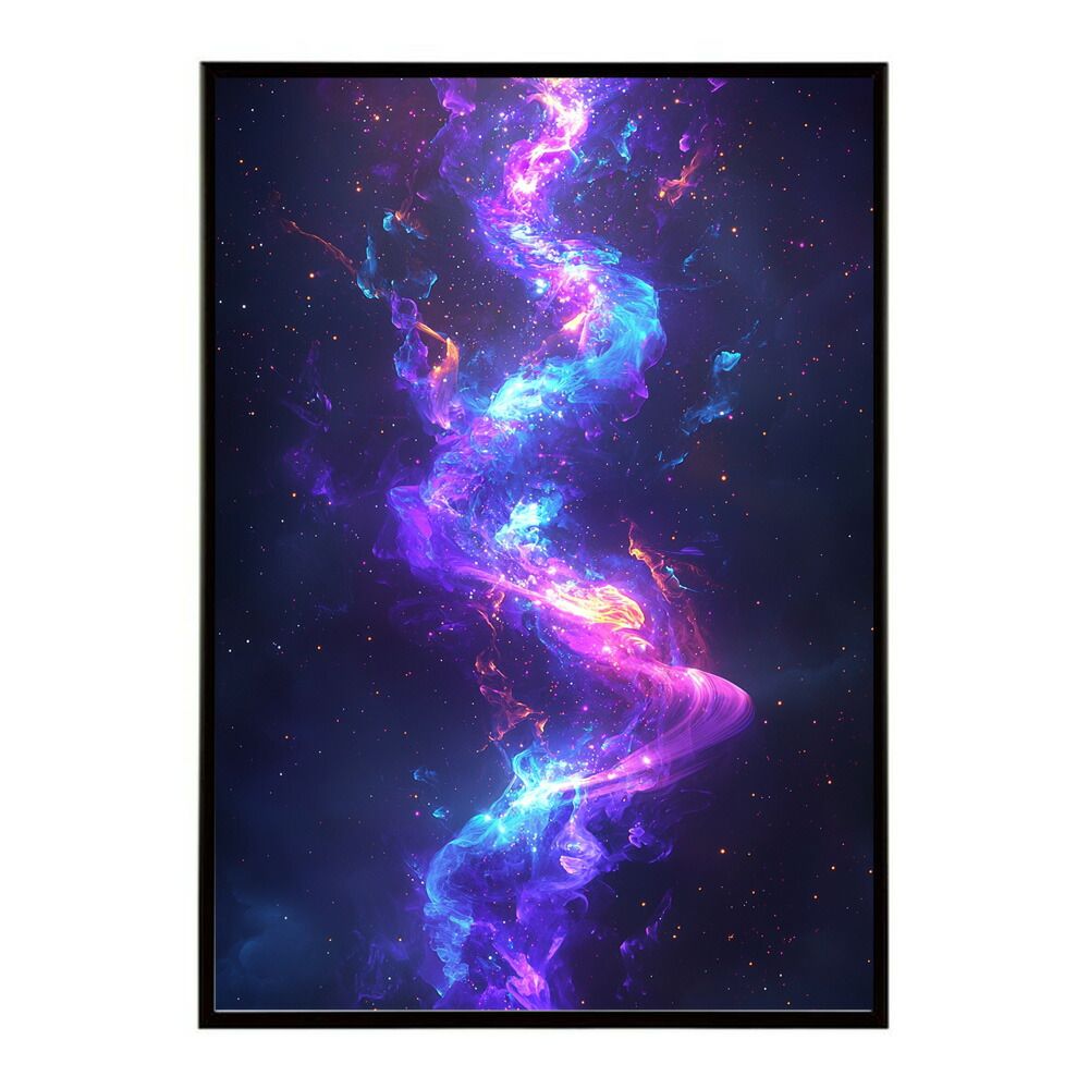 B2サイズ（約51x73cm）】【lm-poster-404】【フレーム付き】宇宙