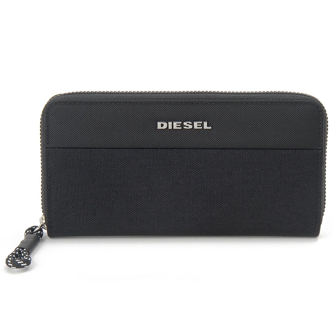 ディーゼル DIESEL ラウンドファスナー長財布 メンズ ブラック X 07753 P 2676 H 1669 CORDURA コーデュラ