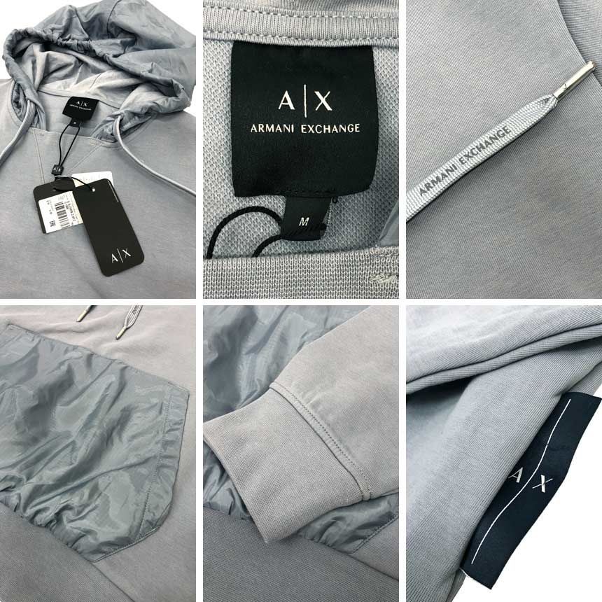 ARMANI EXCHANGE アルマーニエクスチェンジ パーカー 長袖 Mサイズ 