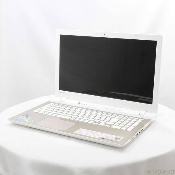 中古品〕 格安安心パソコン dynabook T55／TG PT55TGP-BWA サテン