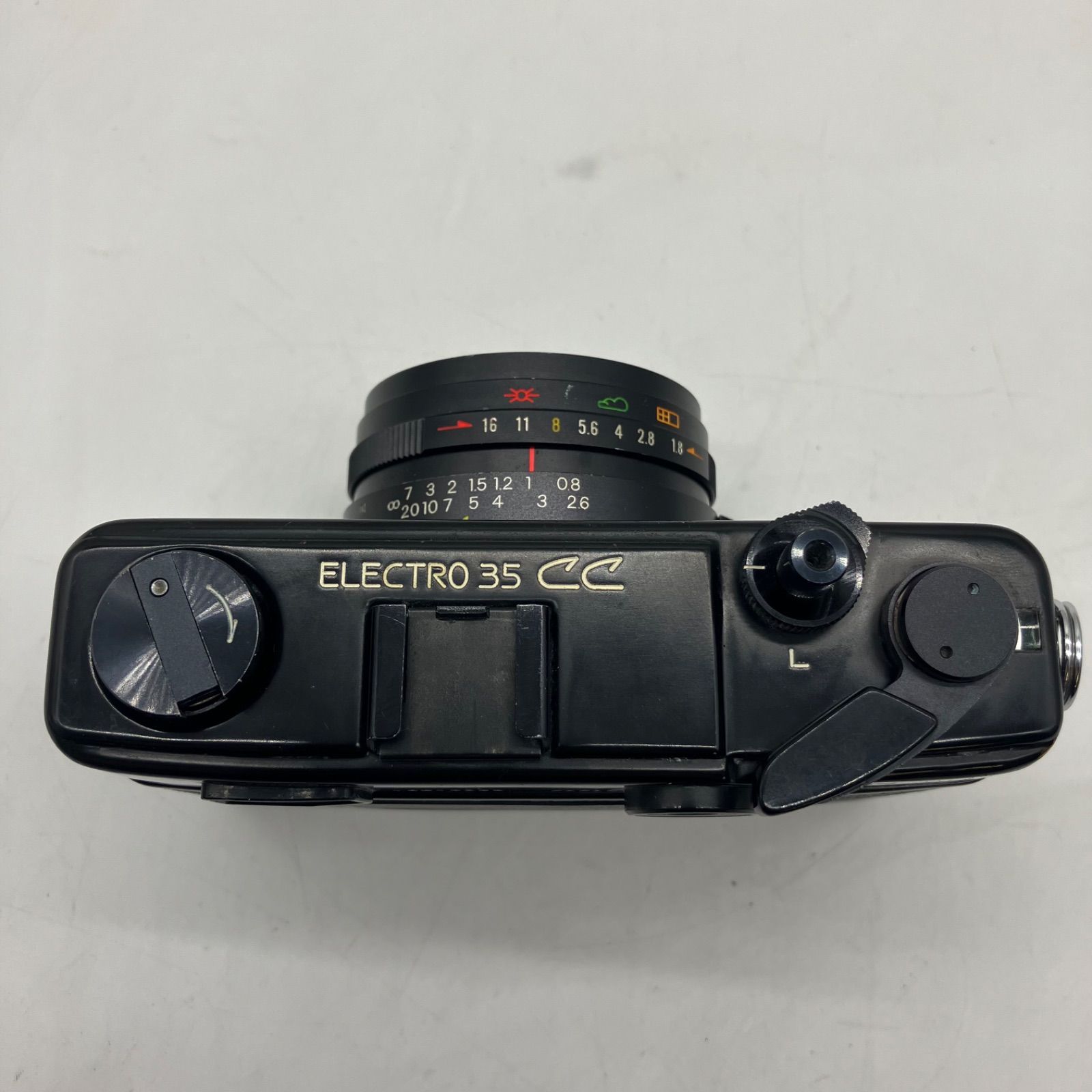 動作未確認】YASHICA フィルムカメラ ELECTRO 35 CC COLOR-YASHION DX