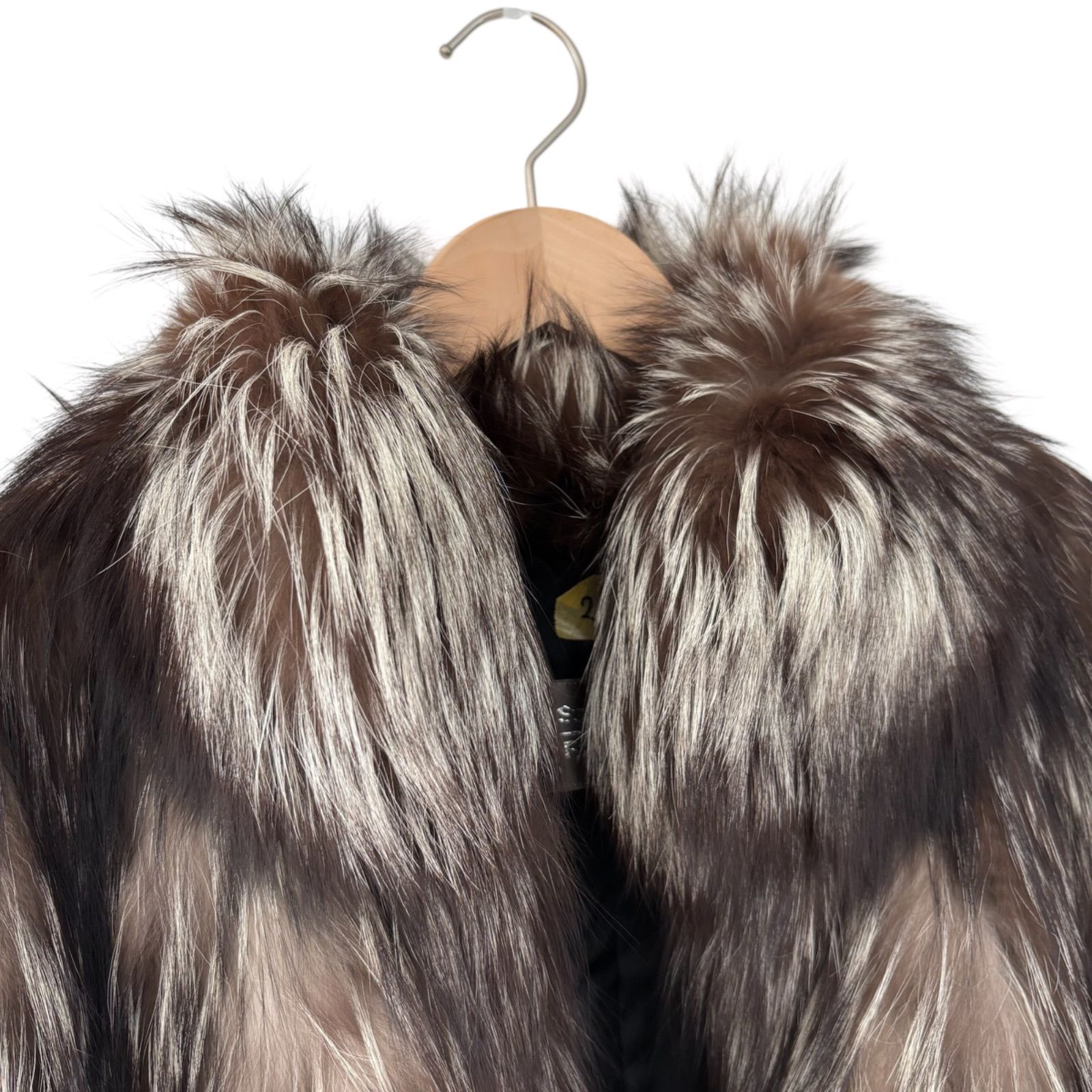 ZM1697 SAGA FOX サガフォックス 高級 リアルファーコート ハーフ