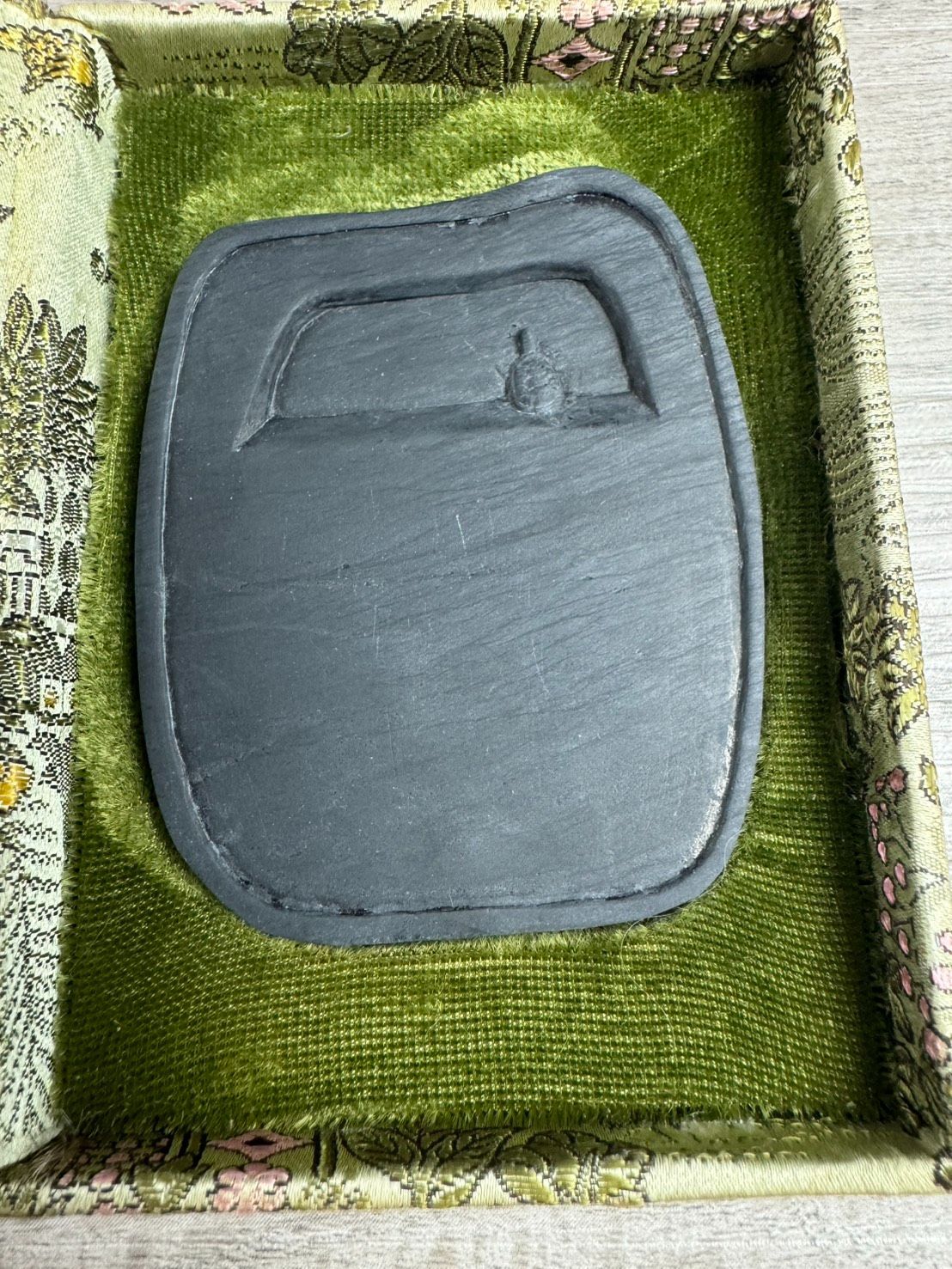 中国硯 中國硯台 亀 美術品 工芸品 - メルカリ