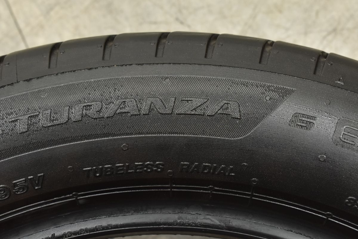  程度良好 ブリヂストン トランザ6 ENLITEN 205 55 R 17 4本 製造 ベルランゴ ノア ヴォクシー ステップワゴン セレナ アクセラ 17インチ サマータイヤ ノーマルタイヤ