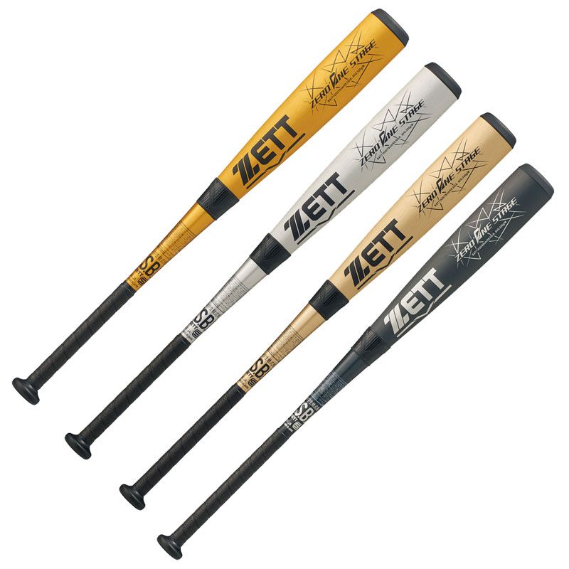 ゼット ZETT 小学生軟式金属製バット ゼロワンステージ ZERO ONE STAGE 野球 ジュニア JR 軟式 アルミバット 26 SS 28 30 1300 76 cm
