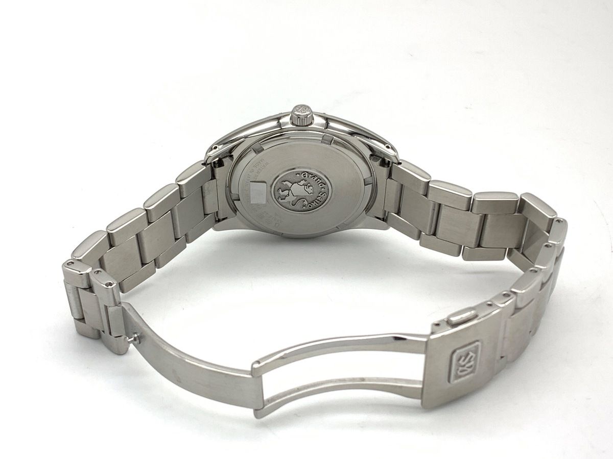 並品 グランドセイコー クォーツ シルバー SBGX 063 9 F 62-0 AB 0 ステンレススティール