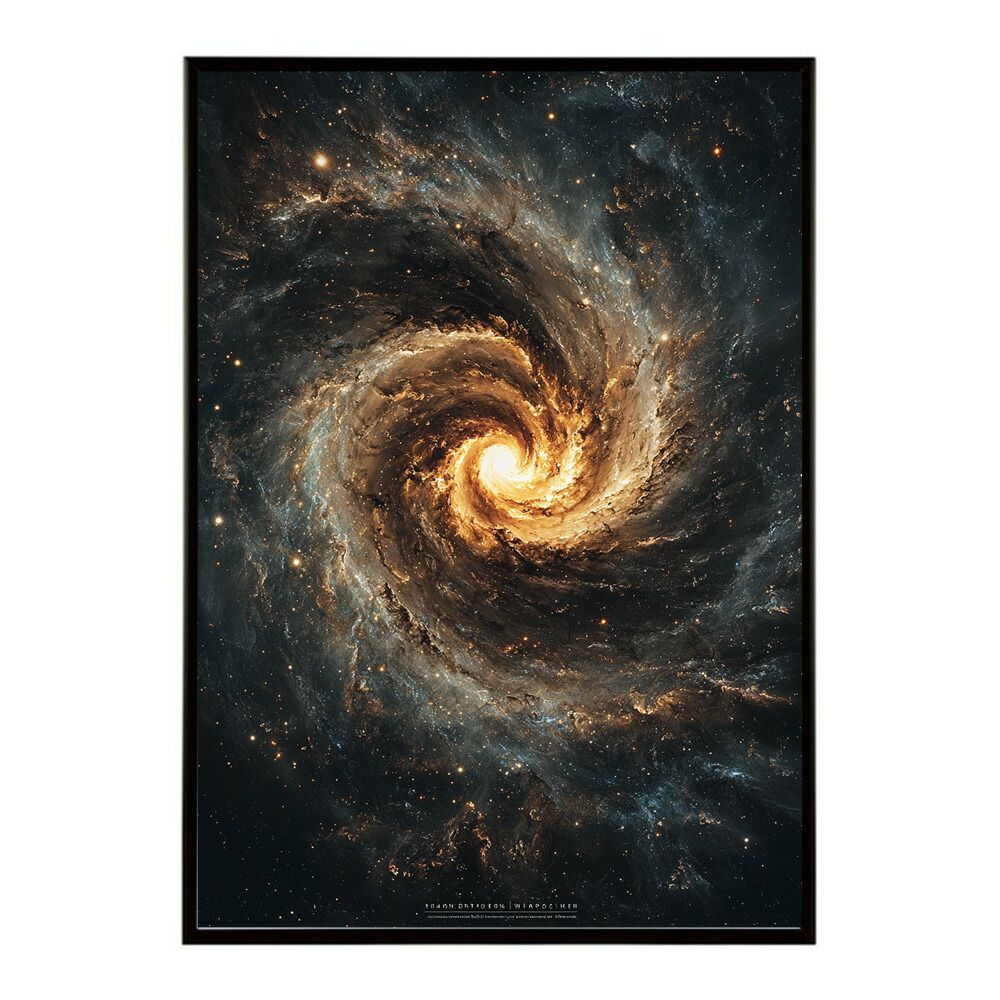 A1サイズ（約59x84cm）】【lm-poster-412】【フレーム付き】宇宙