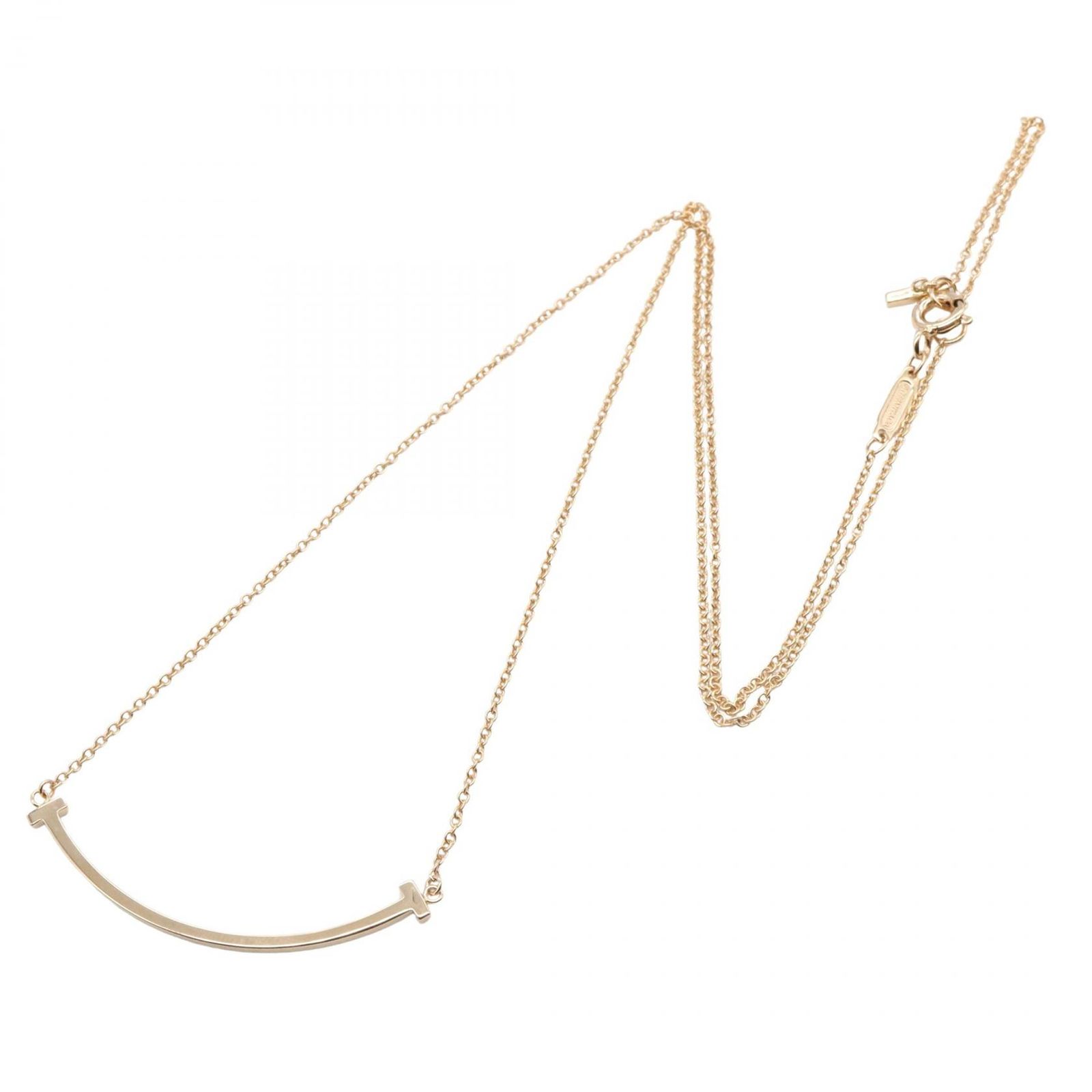 TIFFANY＆CO ティファニー Tスマイル スモール ネックレス