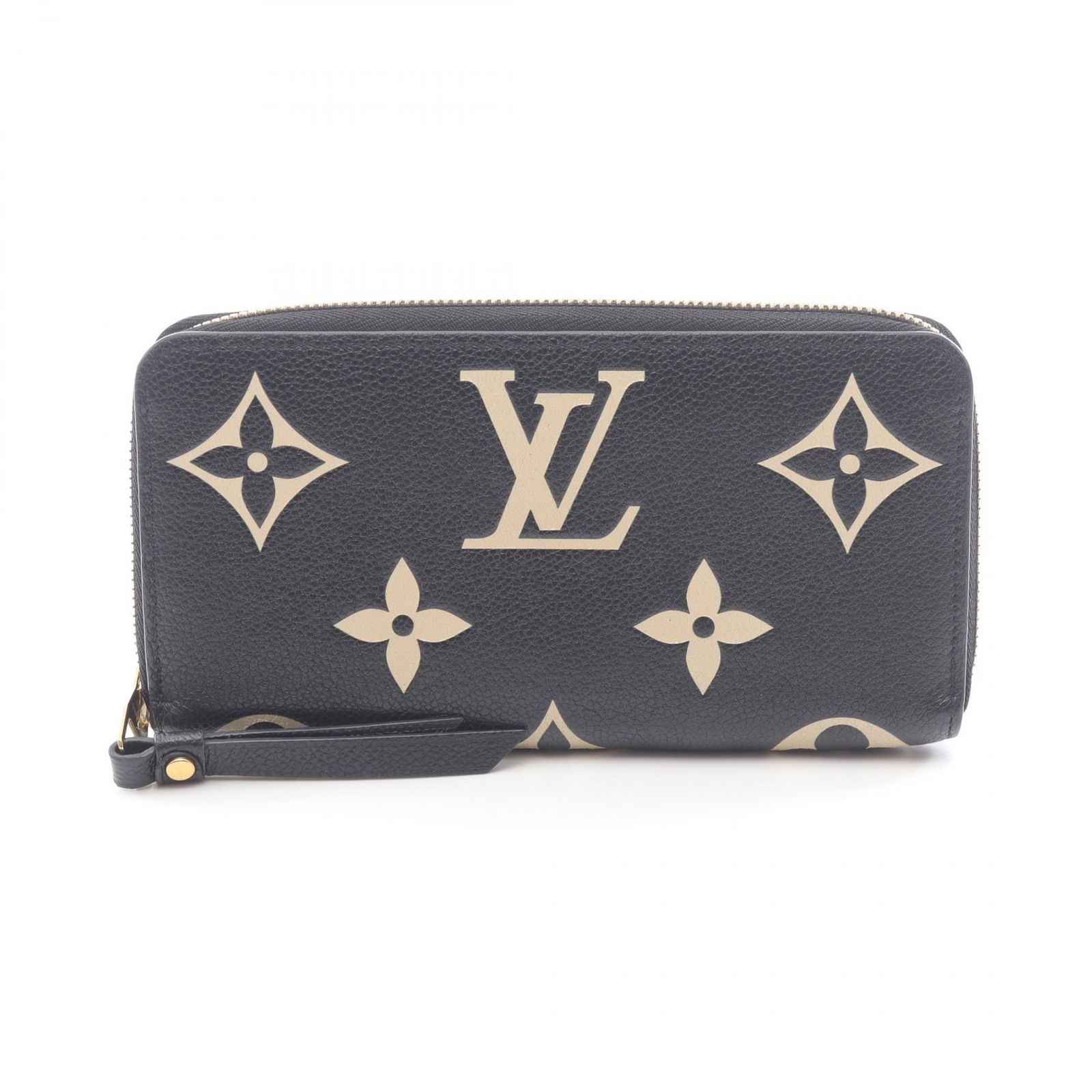 LOUIS VUITTON ルイ ヴィトン ジッピーウォレット バイ モノグラムアンプラント ラウンド長財布