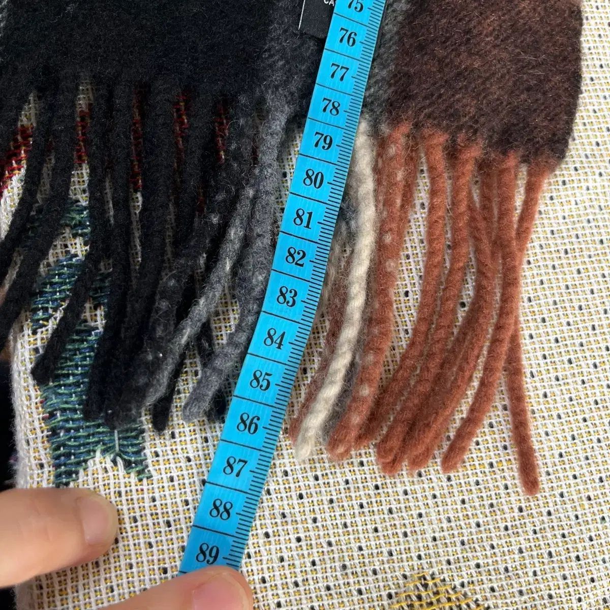  GOBI ゴビ カシミア CHECK マフラー マフラー 小物