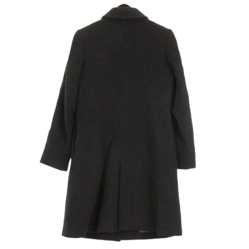 ジェイプレス J.PRESS ウール アンゴラ ステンカラ― コート グレー 9